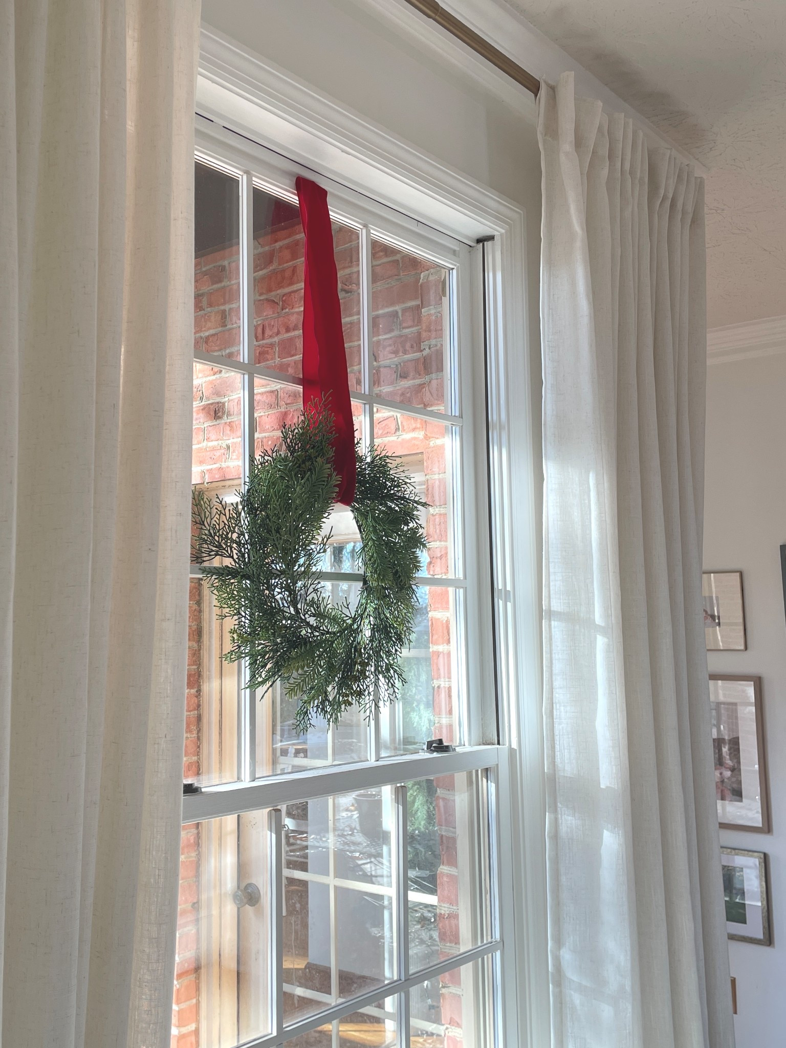 Indoor window wreath

#LTKHoliday #LTKSeasonal #LTKHome