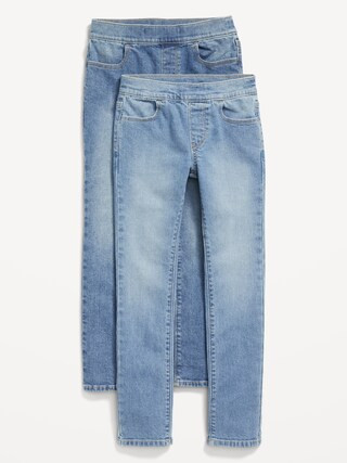 Wow Skinny Pull-On Jeans 2-Pack for Girls | Old Navy (US)