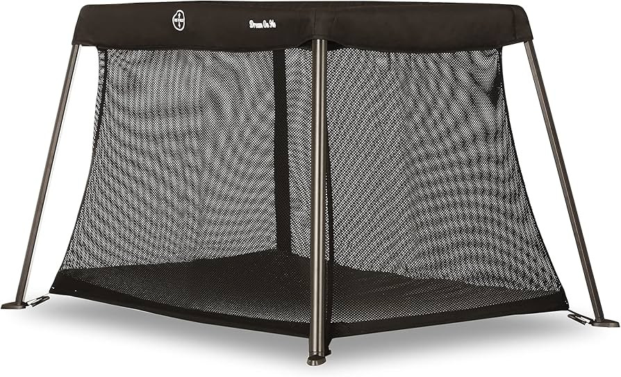 Dream On Me Travel Light Playard In Black, Lightweight, Portable And Easy To Carry Baby Playard, ... | Amazon (US)