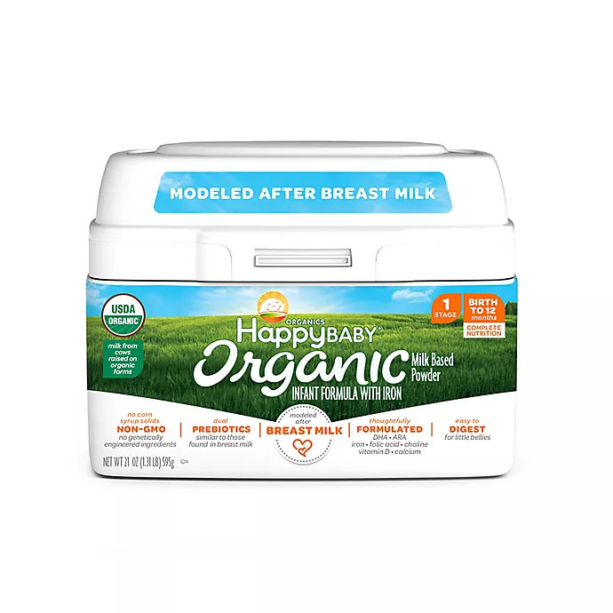Happy Baby™ 1.31 lb. Stage 1 Organic Infant Formula | buybuy BABY
