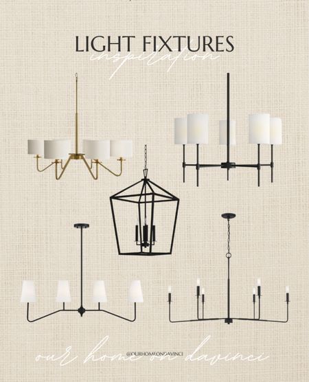 Light fixtures, chandlers, light for dining room table, modern organic

#LTKstyletip #LTKhome