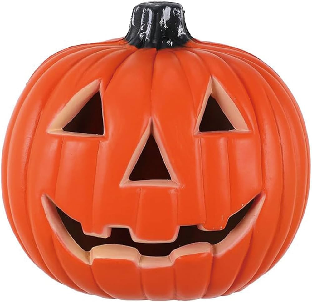 SUNSHNO Halloween Pumpkin Lantern, Jack-O-Lanterns Light Up Pumpkin Figurine Halloween Pumpkin De... | Amazon (US)