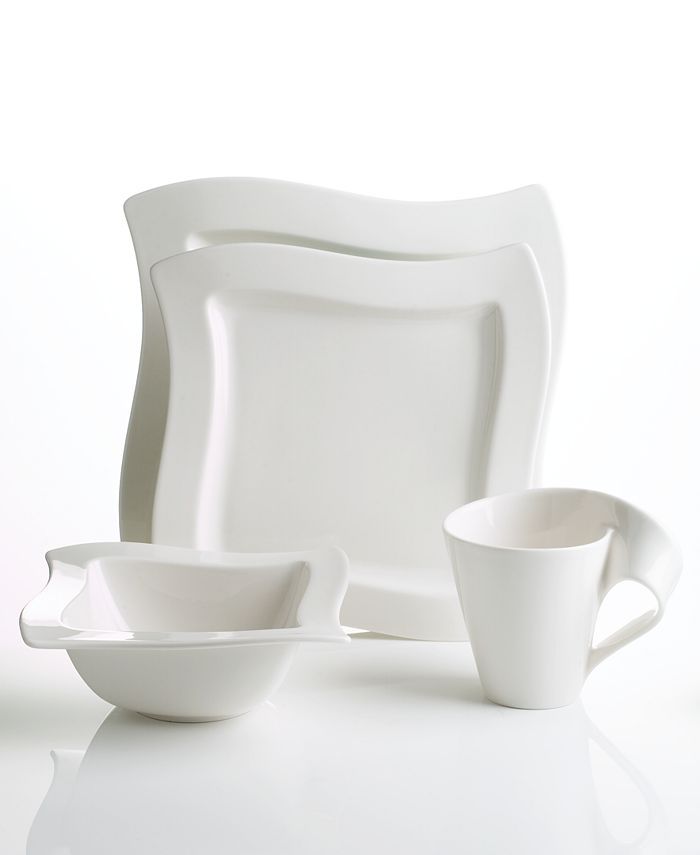 Villeroy & Boch New Wave 4 Piece Place Setting & Reviews - Dinnerware - Dining - Macy's | Macys (US)