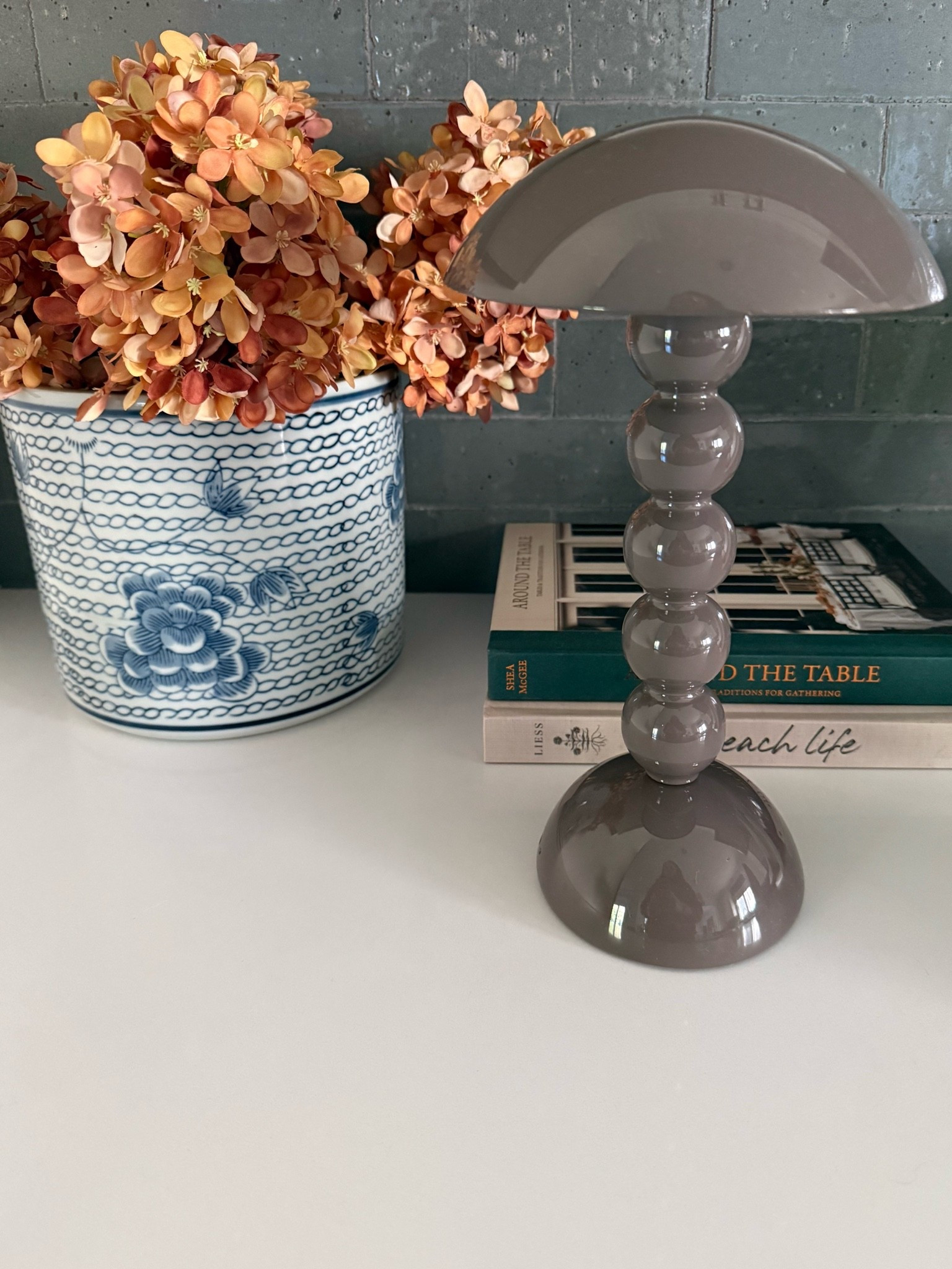 This cordless table lamp is one of my favorite little home finds! I love being able to add soft, warm lighting anywhere without worrying about cords or outlets. Perfect for a coffee table, bookshelf, or dining table when you want a little extra ambiance.

cordless table lamp, rechargeable table lamp, wireless lighting, portable LED lamp, coffee table decor, ambient lighting, living room lighting, dining table styling, accent lighting, cozy home decor, home accessories, girlonthehudson