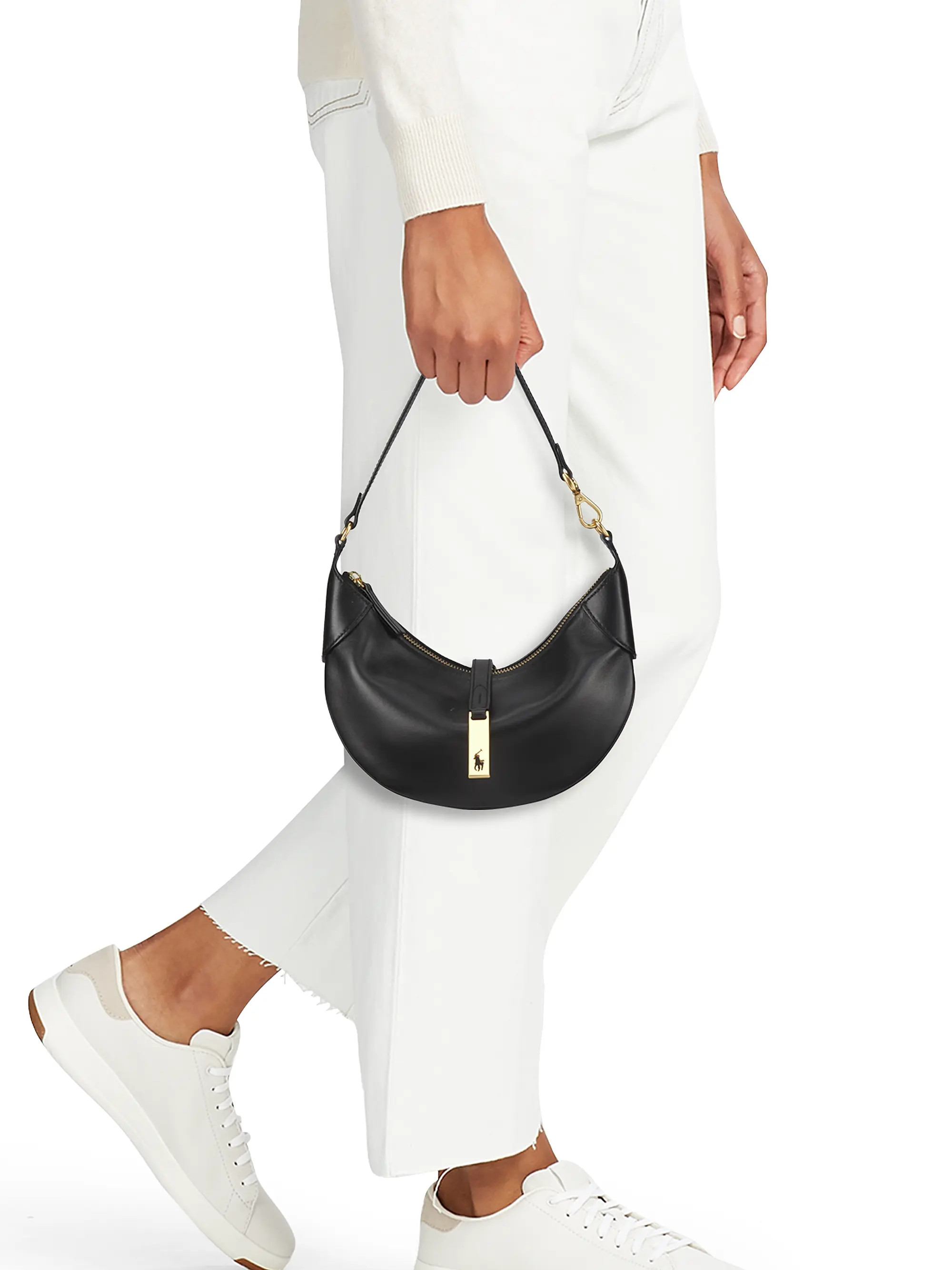 Polo Ralph Lauren Mini Polo ID Leather Shoulder Bag | Saks Fifth Avenue | Saks Fifth Avenue