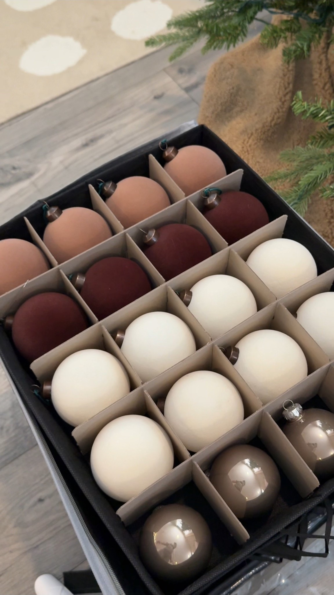 Christmas ornament organizer from Amazon! 

#LTKHome #LTKdayinmylife #LTKU