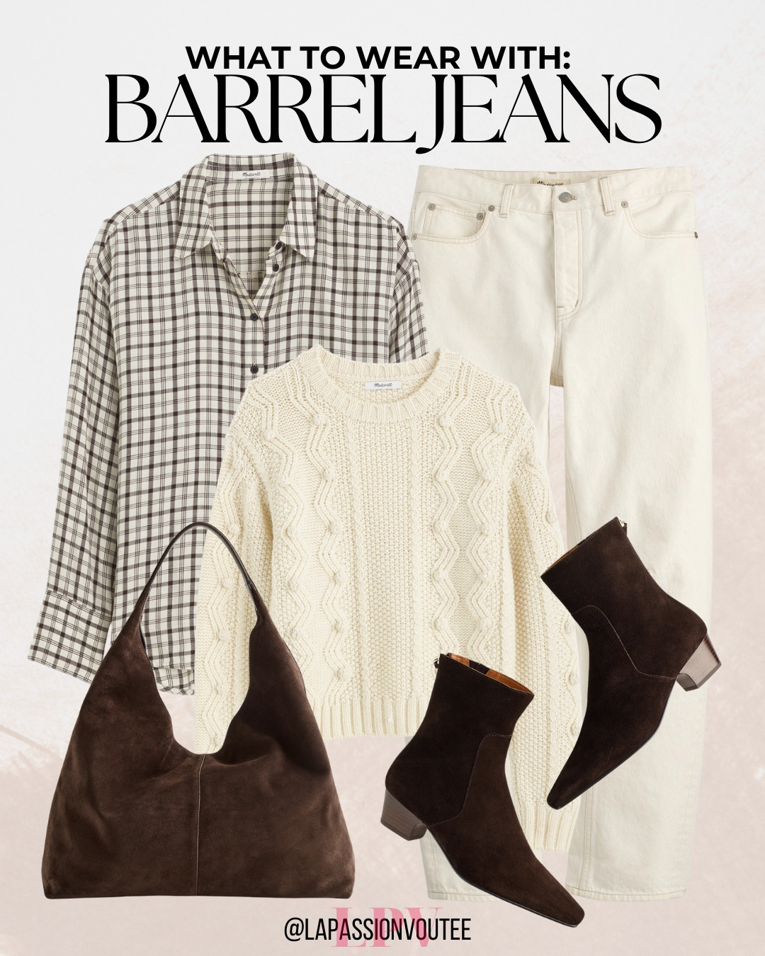 A barrel jeans outfit idea designed to feel current and versatile. Styled with minimal layers and thoughtful details, this look is perfect for casual outings when you want something relaxed yet stylish without overcomplicating your outfit. 

 #LTKootd