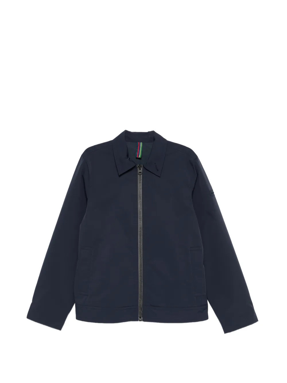 PS Paul Smith zip-up shirt jacket - Blue | Farfetch Global