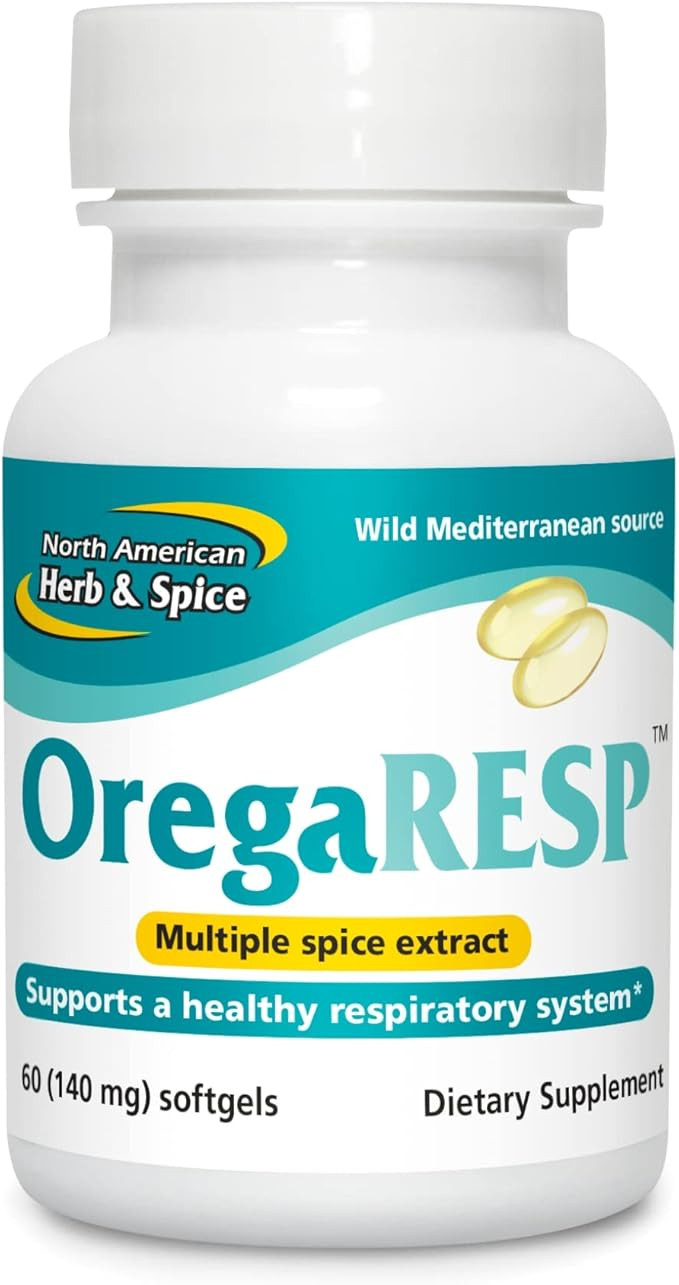 NORTH AMERICAN HERB & SPICE OregaResp P73-60 Softgels - Supports Immune & Respiratory Health - Mu... | Amazon (US)