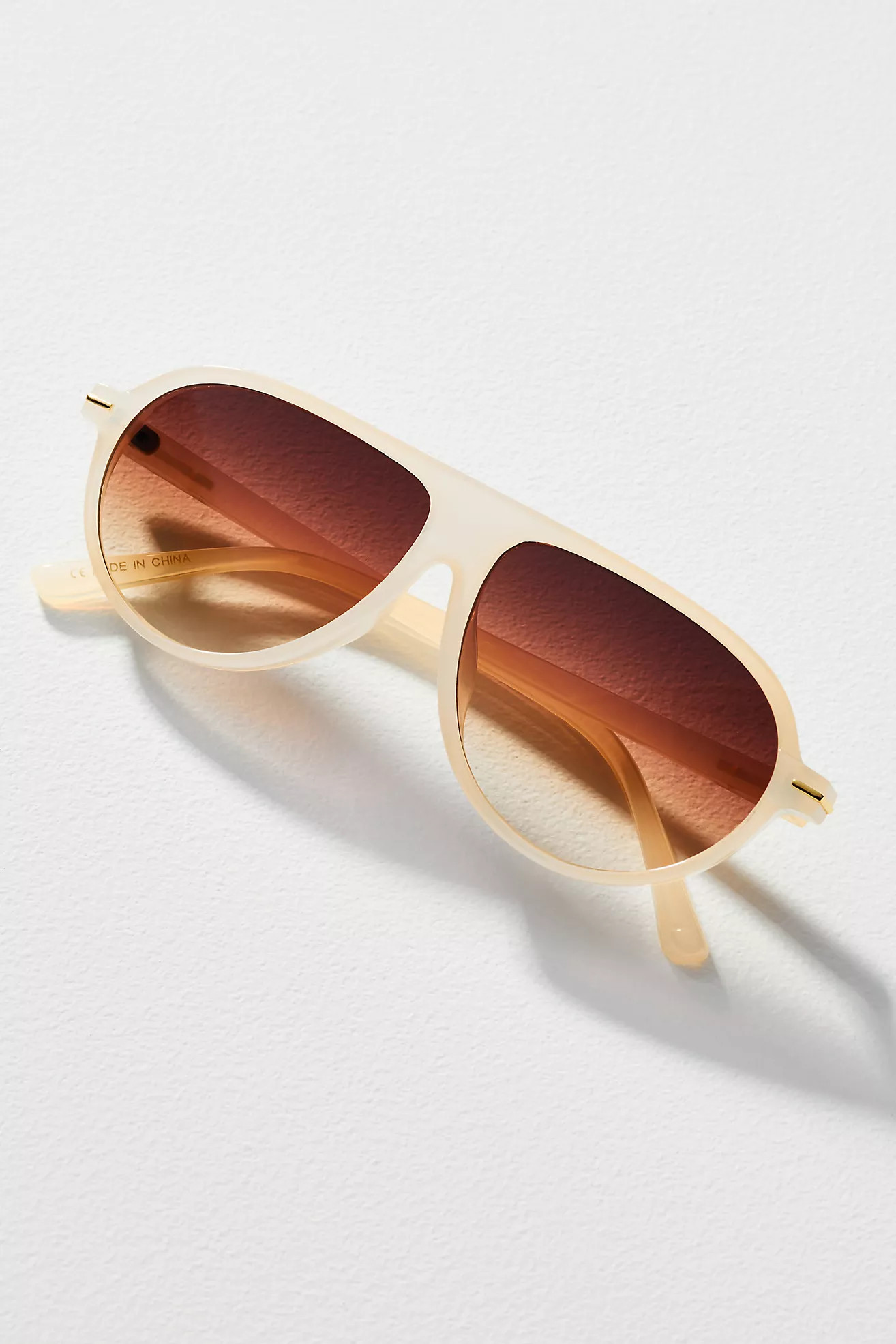 I-SEA Small Aviator Sunglasses | Anthropologie (US)