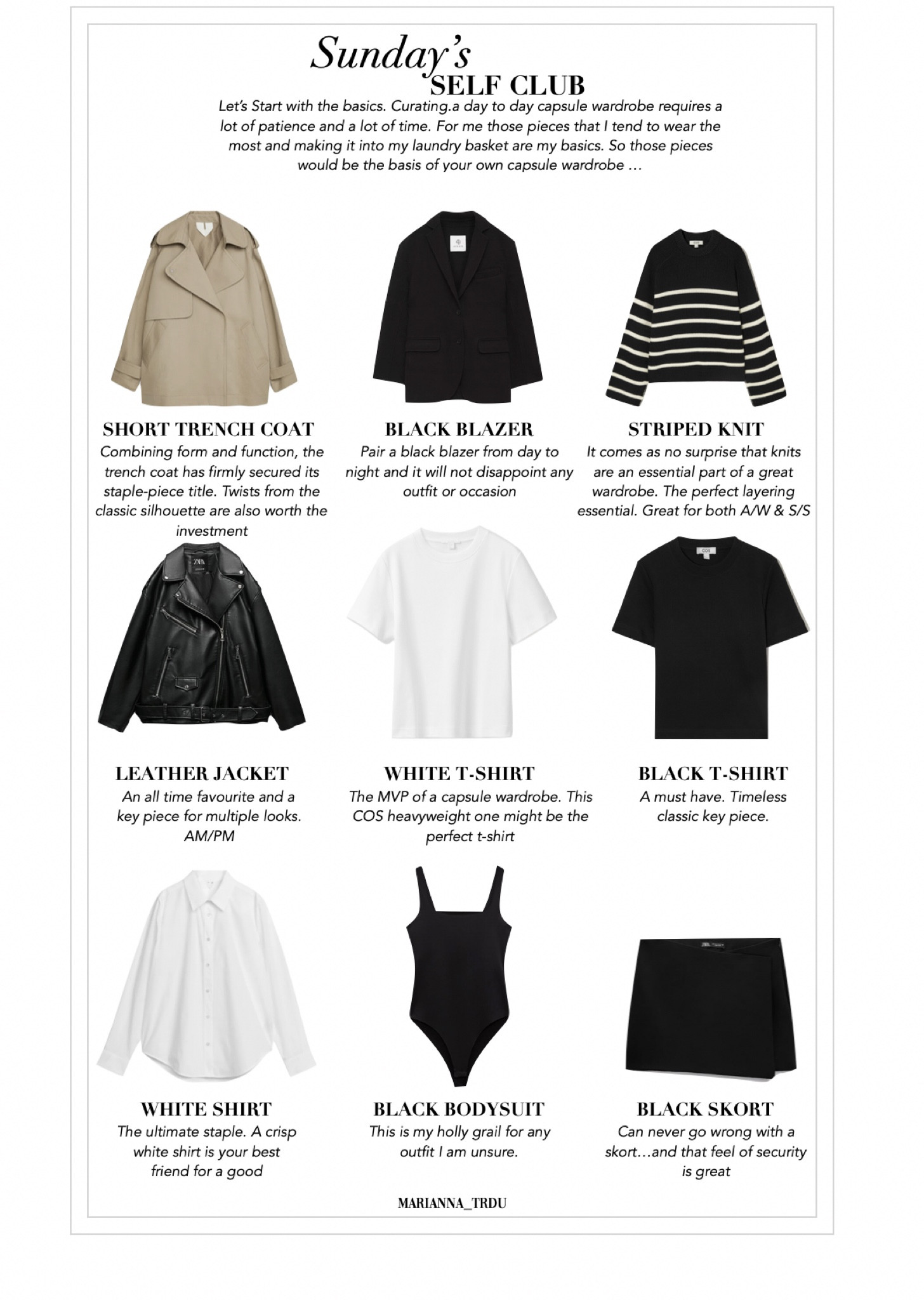 Capsule wardrobe basics 

#LTKeurope #LTKstyletip #LTKSeasonal