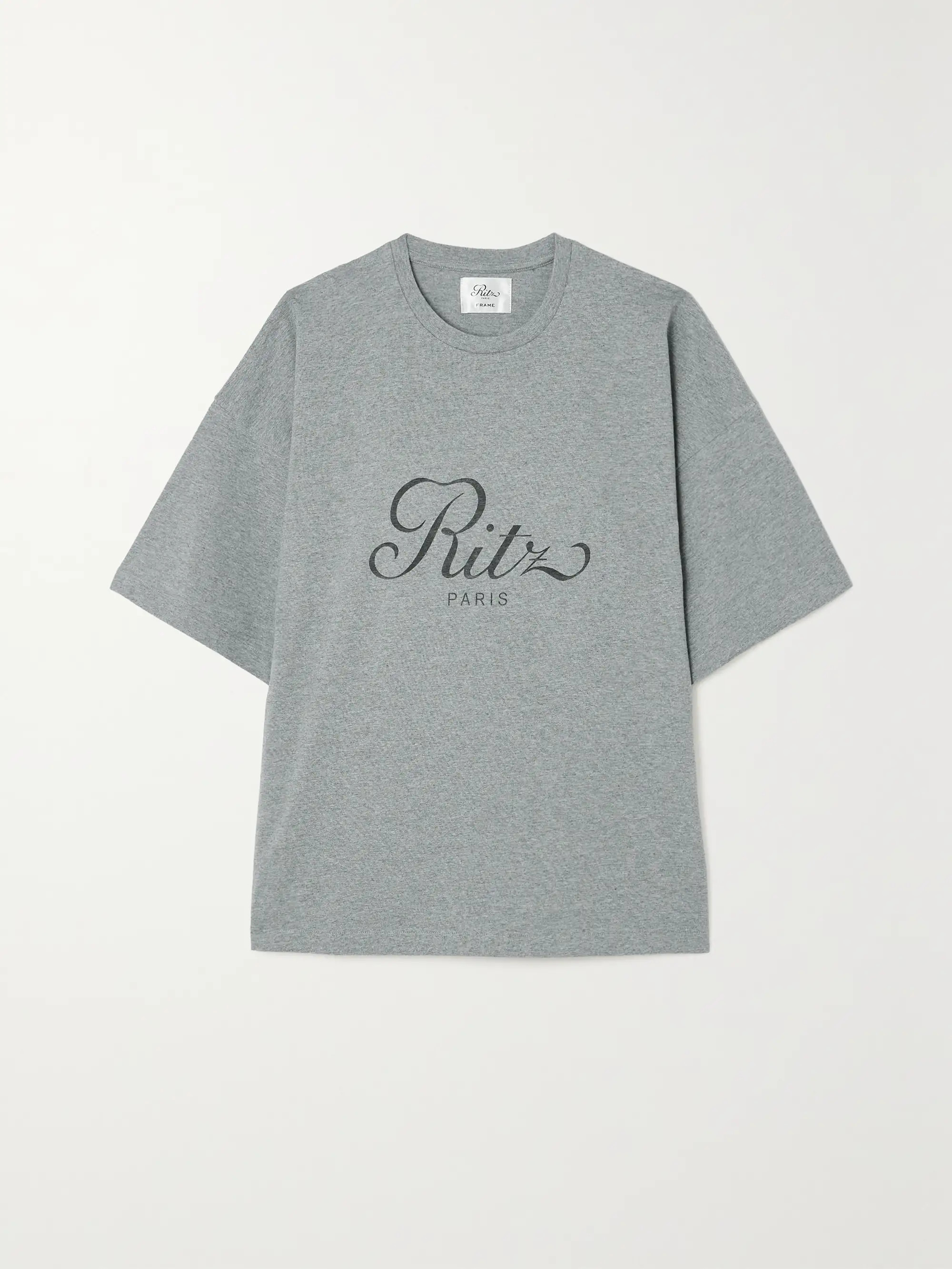 + Ritz Paris oversized printed cotton-jersey T-shirt | NET-A-PORTER (UK & EU)