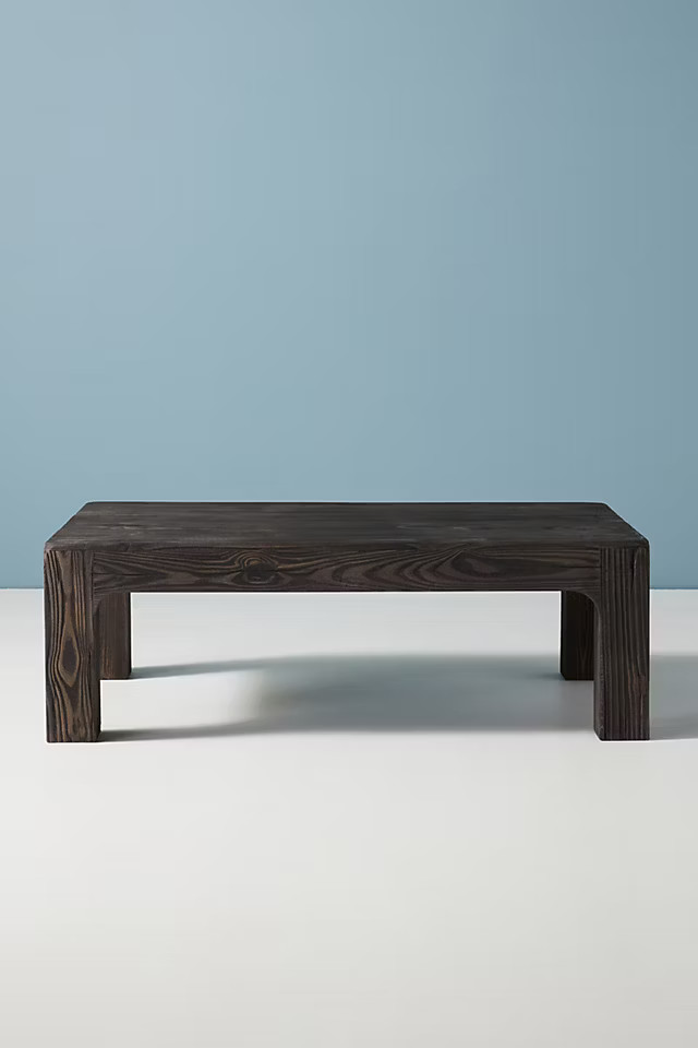 Kiefer Pine Wood Coffee Table | Anthropologie (US)