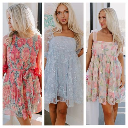 Easter dresses, floral dresses, grandmillennial style, 

#LTKfindsunder100 #LTKstyletip #LTKSeasonal