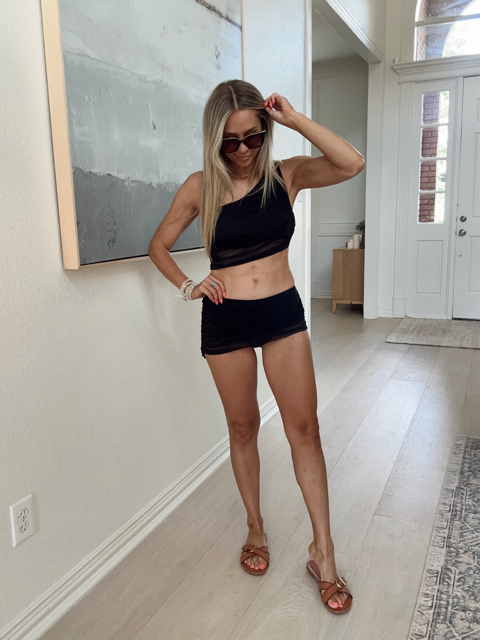 How cute is this mom friendly take on a two-piece. I love the extra coverage! 
Use code: WOOD15 for 15% off on $70+ &
WOOD20 for 20% off on $109+. 🎉🎉🎉
@cupshe #ad #cupshepartners #cupshe
