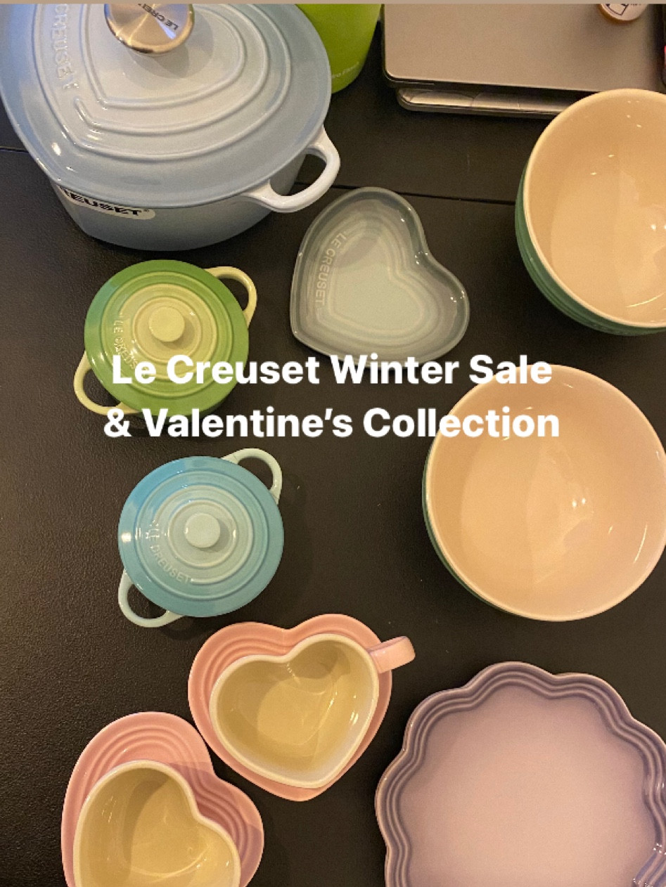 Pieces shown in my Le Creuset carousel