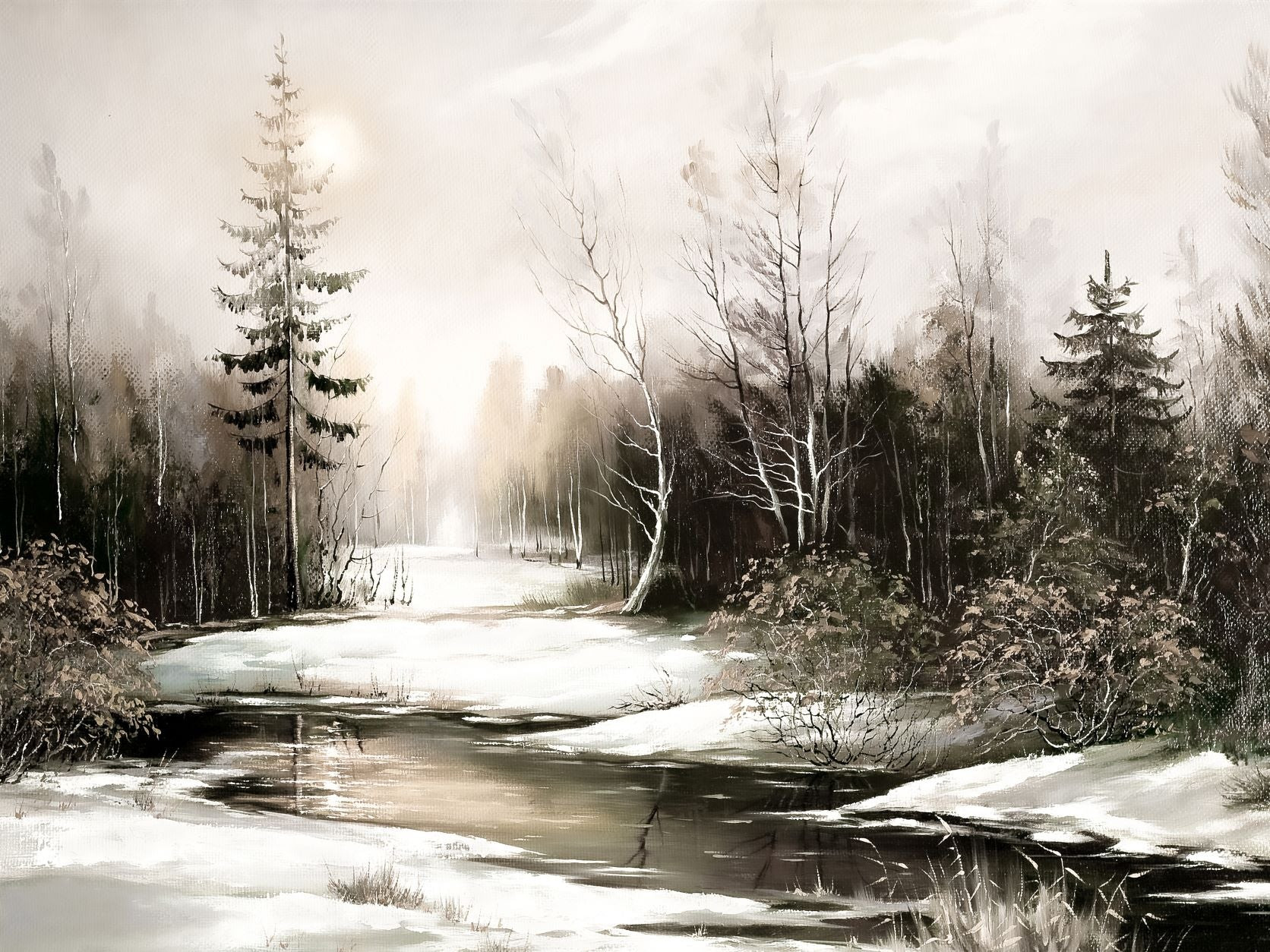 Winter Frame TV Bundle | Collection Prints