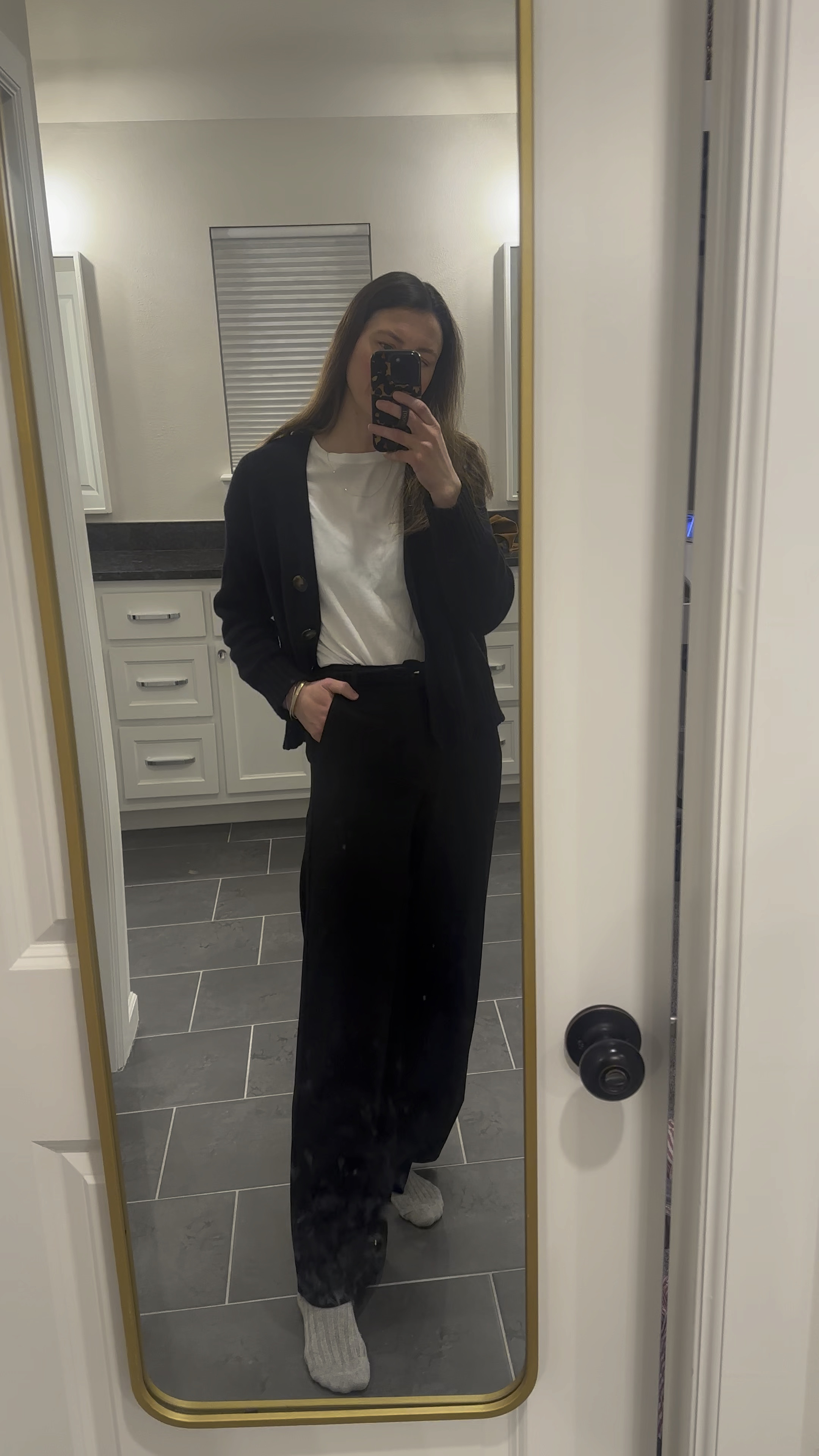 Black trousers. Own in grey also. I got the tall and had them hemmed. I love them! 

#LTKfindsunder50 #LTKsalealert #LTKworkwear