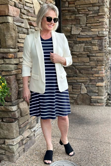 Excited to partner with Walmart to share this great summer outfit featuring a soft jacket and striped swing dress. Everything runs true to size. 
Learn more about Walmart on the LTK app and shop all my looks. 

#walmartpartner @walmartfashion #walmartfashion


#LTKSeasonal #LTKfindsunder50 #LTKstyletip