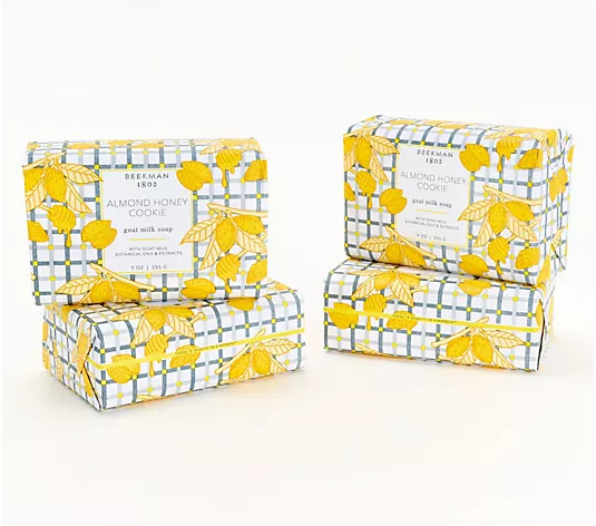 Make Your Selection: Beekman 1802 4-Piece Goat Milk Bars of Soap | QVC
