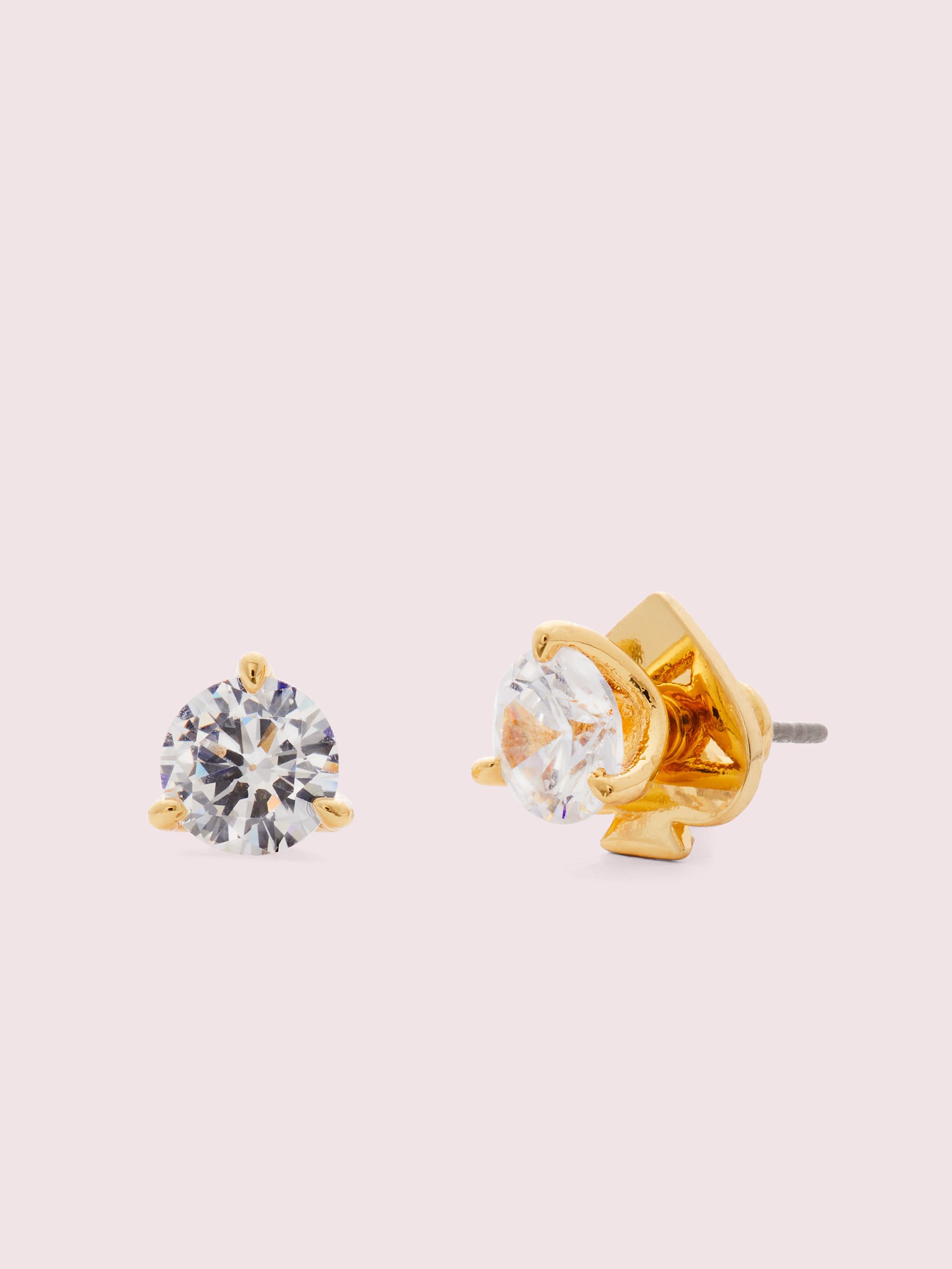 brilliant statements mini tri-prong studs | Kate Spade (US)