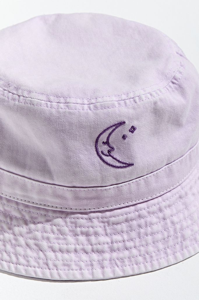 Washed Moon Embroidery Bucket Hat | Urban Outfitters (US and RoW)