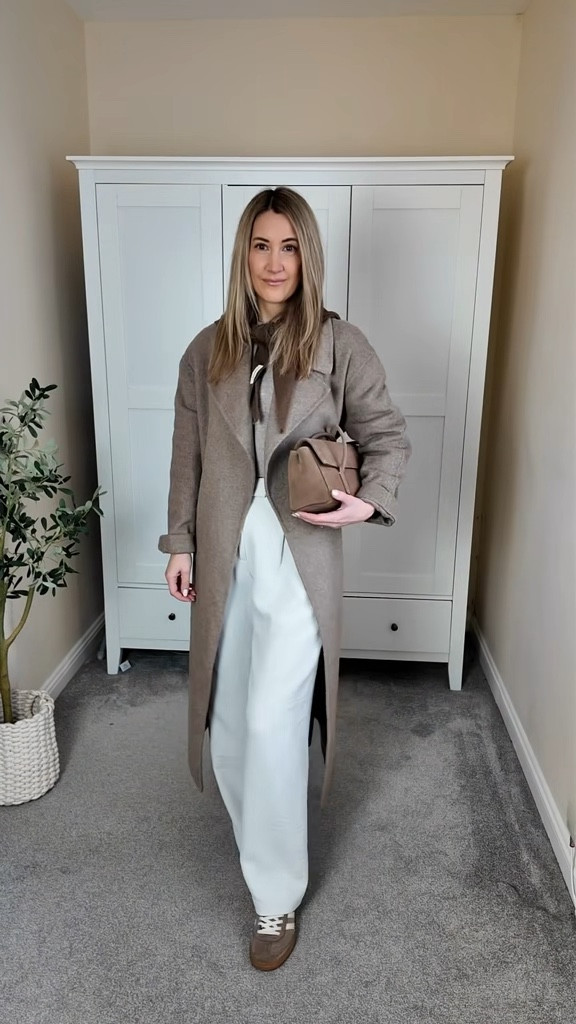 Transitional outfit idea | neutral layering 🤎 

#LTKuk #LTKpetite #LTKspring