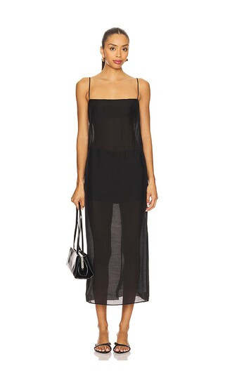 EAVES x Coco Ettore Maxi Dress in Black. - size S | Revolve Clothing (Global)