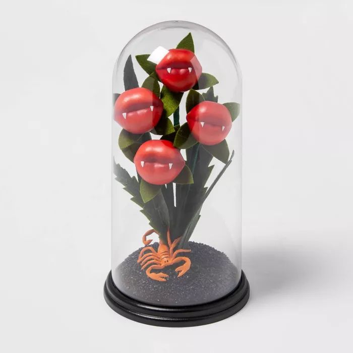 Ghoulish Garden Kiss of Death Cloche Faux Halloween Creepy Plants - Hyde & EEK! Boutique™ | Target
