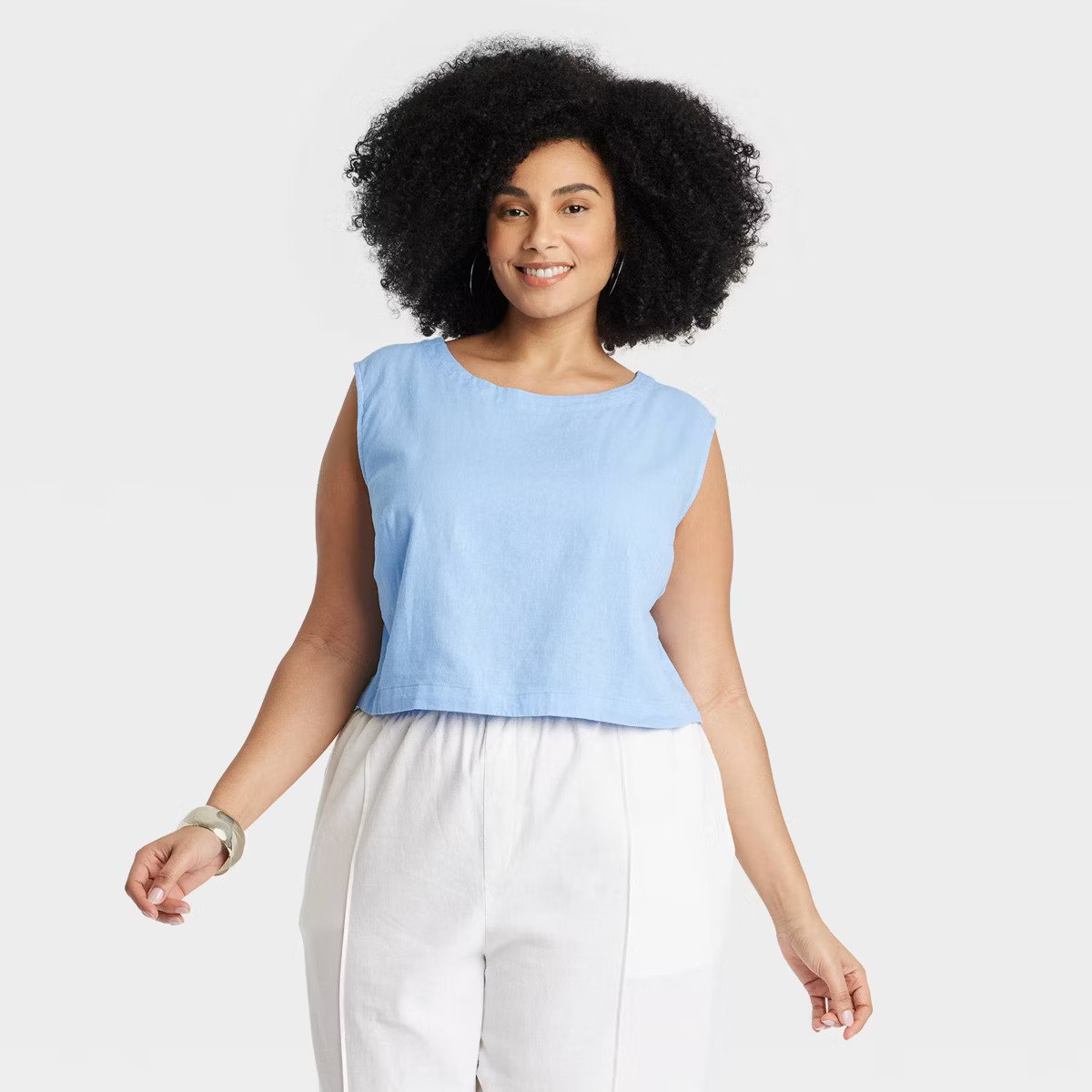 Women's Linen Tank Top - A New Day™ | Target