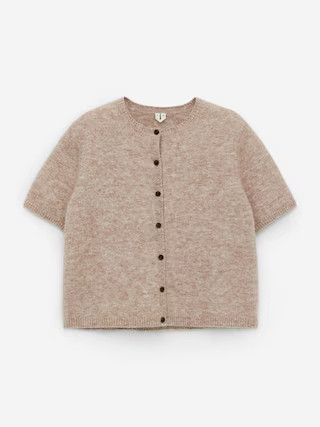 Alpaca-Wool Blend Cardigan | Arket UK