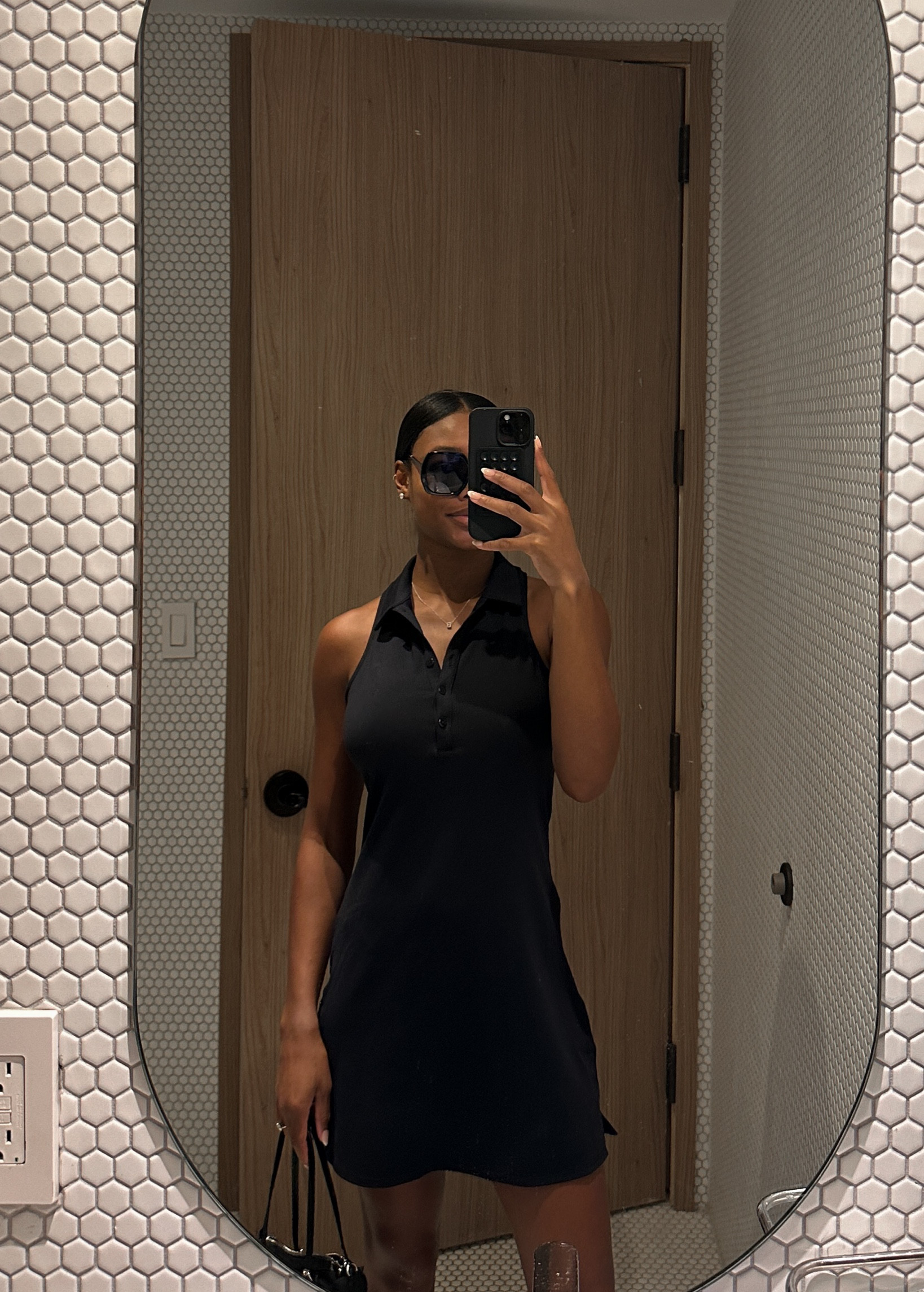 Happy Saturday! Outfit of the day to walk down to the water and grab lunch! Wearing a size small in this tennis dress from Alo 🖤

#LTKfitness #LTKtravel #LTKSeasonal