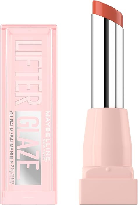 MAYBELLINE Lifter Glaze Oil Balm with Hyaluronic Acid and Hydrating Oil Blend, Lip Balm with 24HR... | Amazon (US)