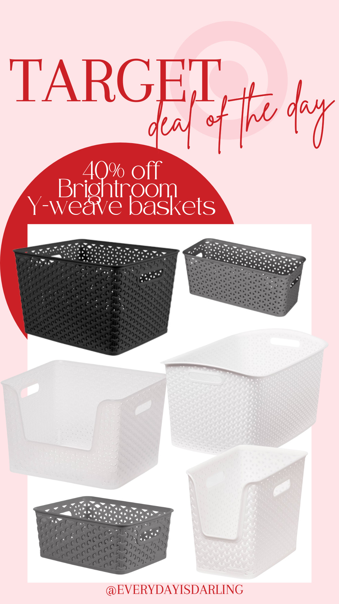 No better time to get organized than the start of the year! Snag these while they're on sale today only! 

 #LTKSeasonal #LTKHome #LTKSaleAlert