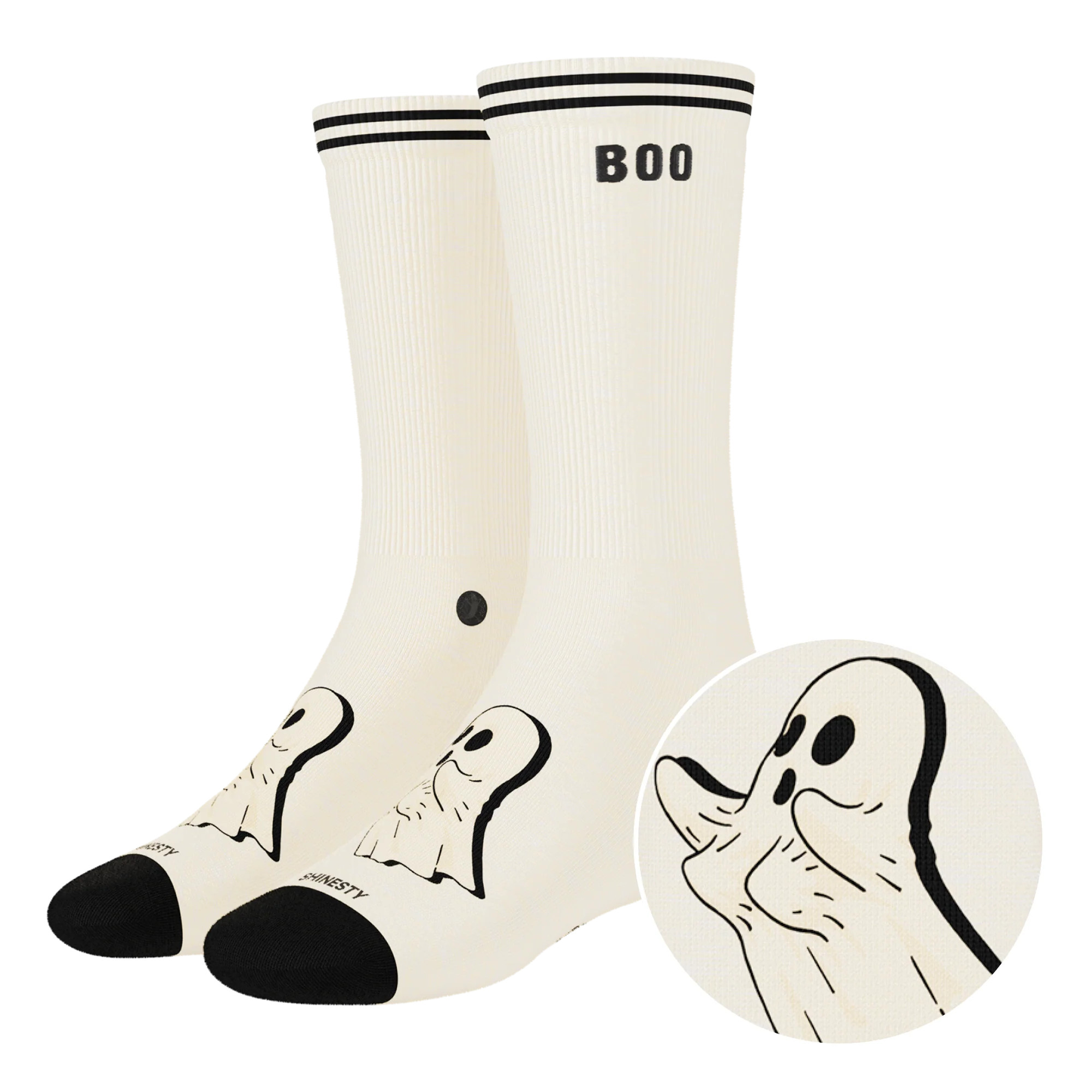 Ghost Heel Hammock™ Crew Socks | Shinesty