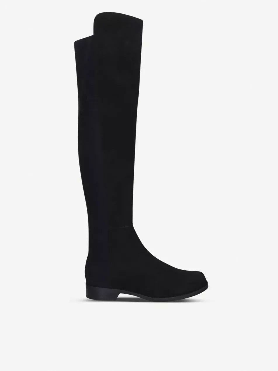 5050 suede heeled over-the-knee boots | Selfridges