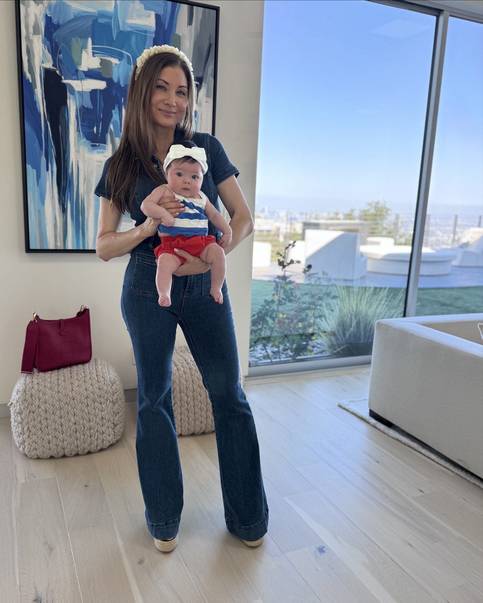 Mommy and me coordinating outfits 
❤️🤍💙

#LTKStyleTip #LTKSummerEdit #LTKSeasonal