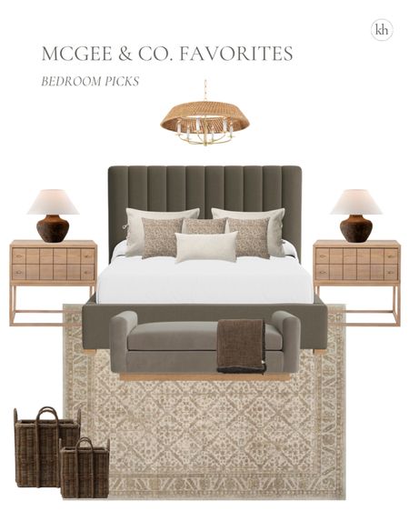 I love this bedroom mood board utilizing all pieces from McGee & Co! Everything in this board is 25% off right now in celebration of Memorial Day! I have this exact bed in Moss Linen and LOVE IT! 

McGee and co, Memorial Day, bed frame, sale alert, bedroom 

#LTKstyletip #LTKsalealert #LTKhome