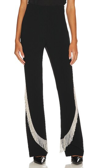 Lucynda Pant in Black & Silver | Revolve Clothing (Global)