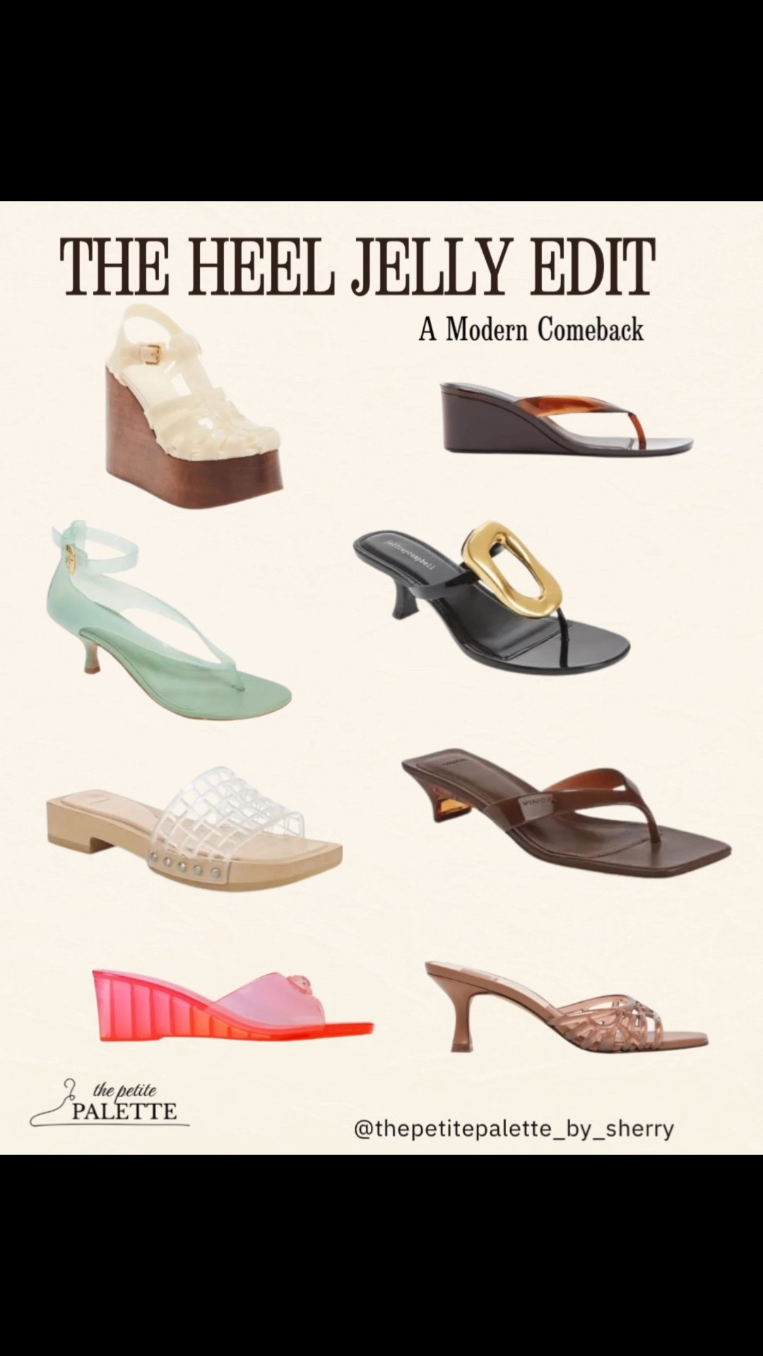 Heel jelly trend, but make it chic ✨

Sharing my favorite elevated jelly heels that go with everything.

Perfect for petites and easy to style with jeans, dresses, or sets.

My Favs linked here🤍


#LTKSeasonal #LTKPetite #LTKootd