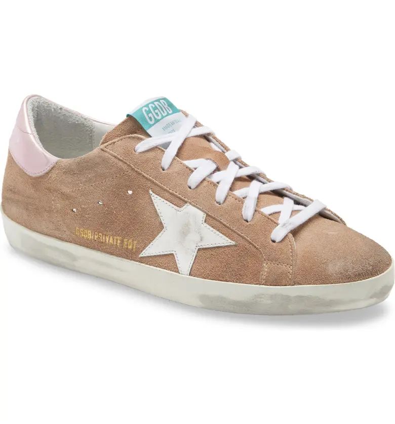 Golden Goose Superstar Low Top Suede Sneaker (Women) (Nordstrom Exclusive) | Nordstrom | Nordstrom