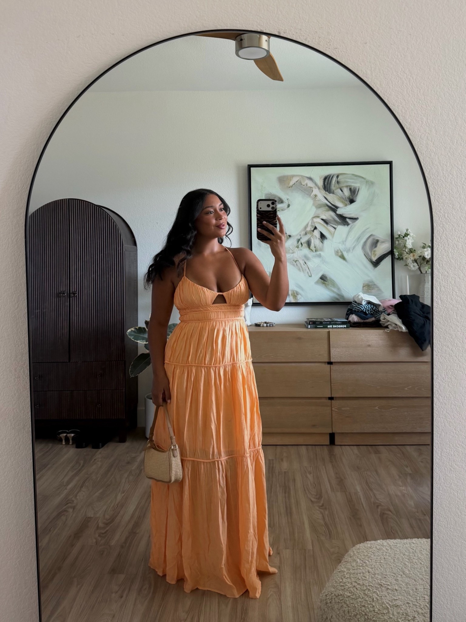 summer dress of the day🧡 runs true to size, wearing a L

#LTKootd #LTKMidsize