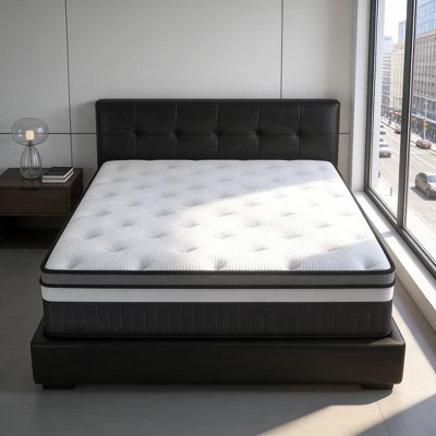 14 Inch King Mattress in a Box, Gel Memory Foam & Individually Wrapped Pocket Coils, Medium Firm, Cooling, CertiPUR-US Certified | Target