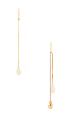 Isabel Marant Asymmetric Earrings in Ecru from Revolve.com | Revolve Clothing (Global)