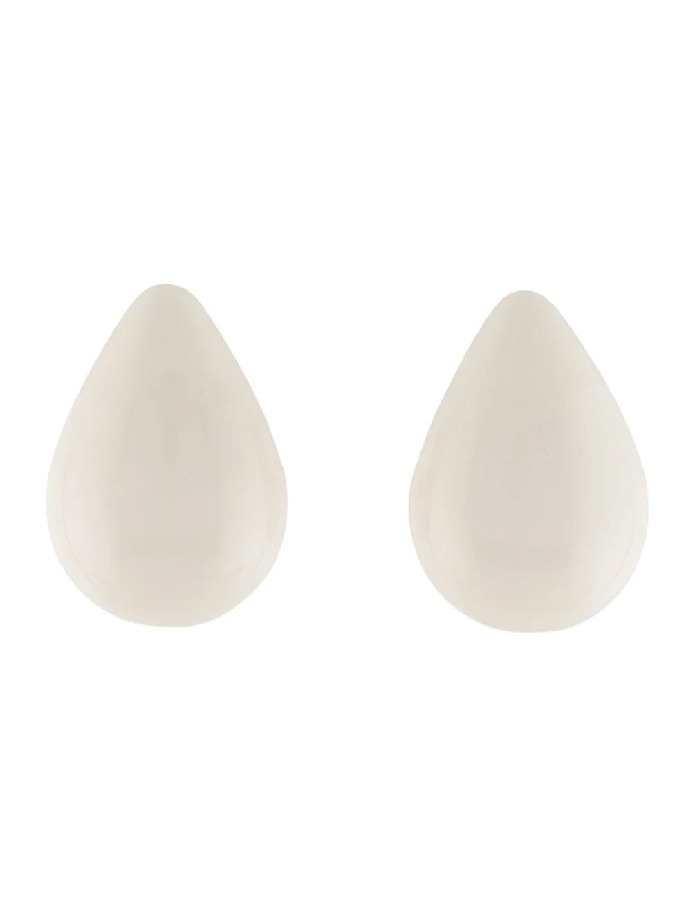 Julietta x Veronica Beard Resin Musgrave Stud Earrings - White Stud, Earrings - WJULT20131 | The ... | The RealReal