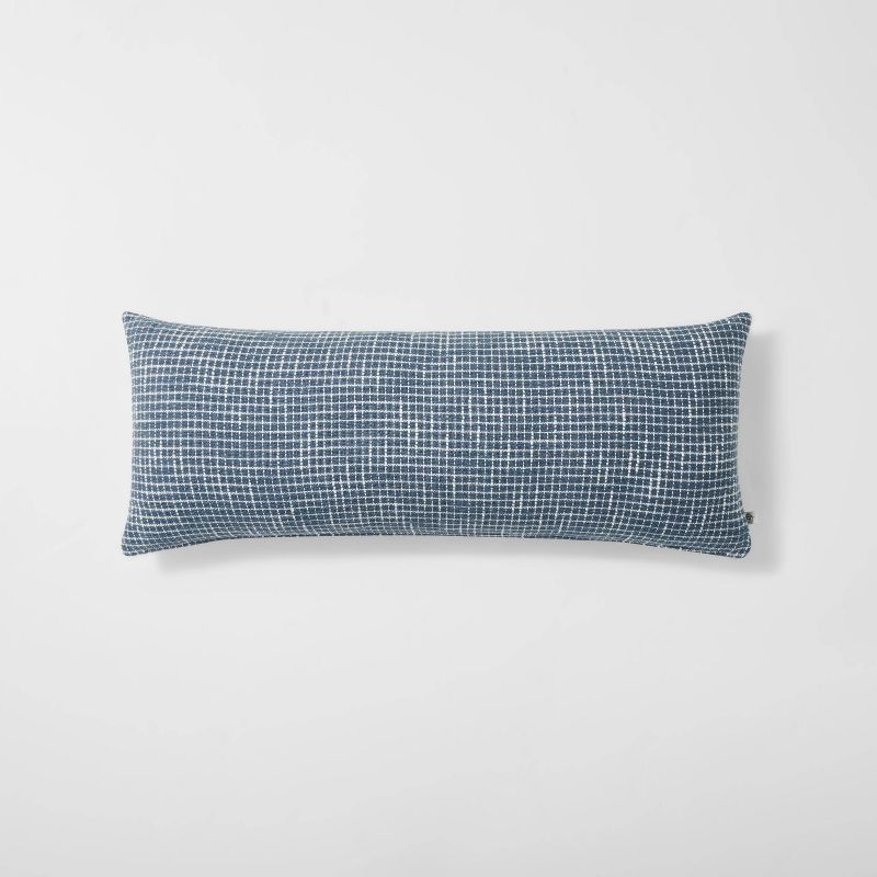 Allover Textured Grid Lines Throw Pillow - Hearth & Hand™ with Magnolia | Target