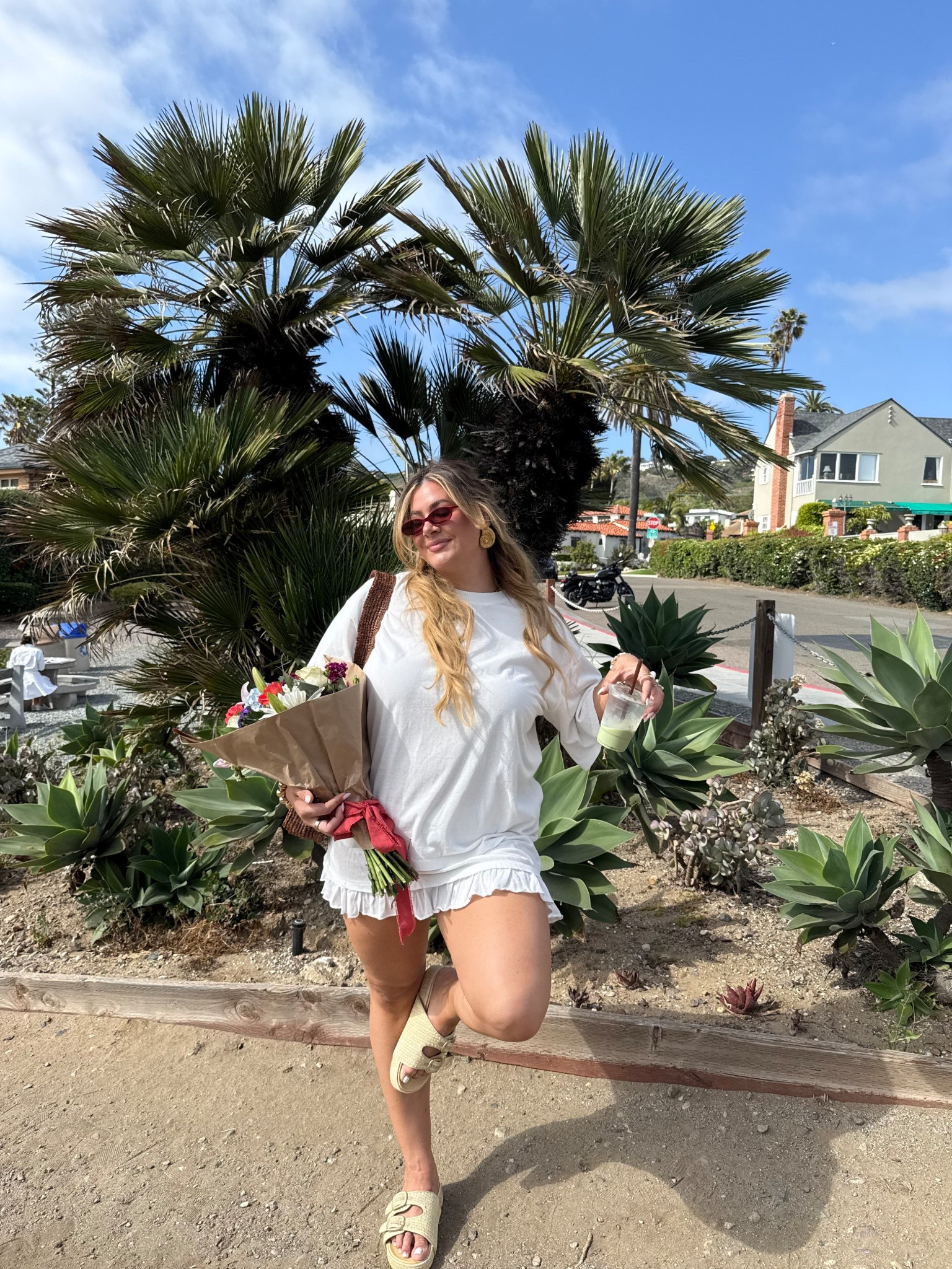 easy summer outfit! wearing size XL

#LTKStyleTip #LTKMidsize #LTKSummerEdit