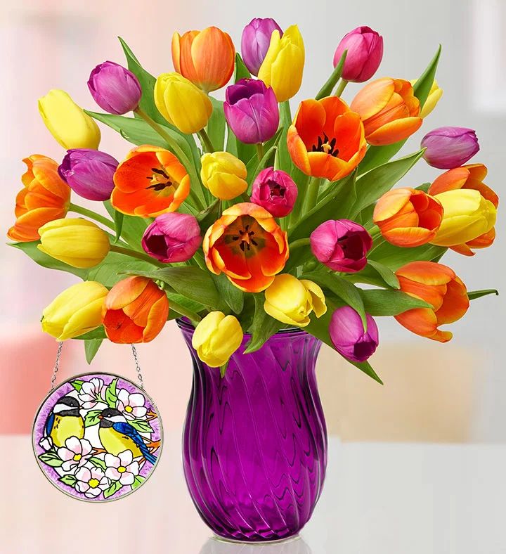 Mother's Day Radiant Tulips | 1800flowers.com