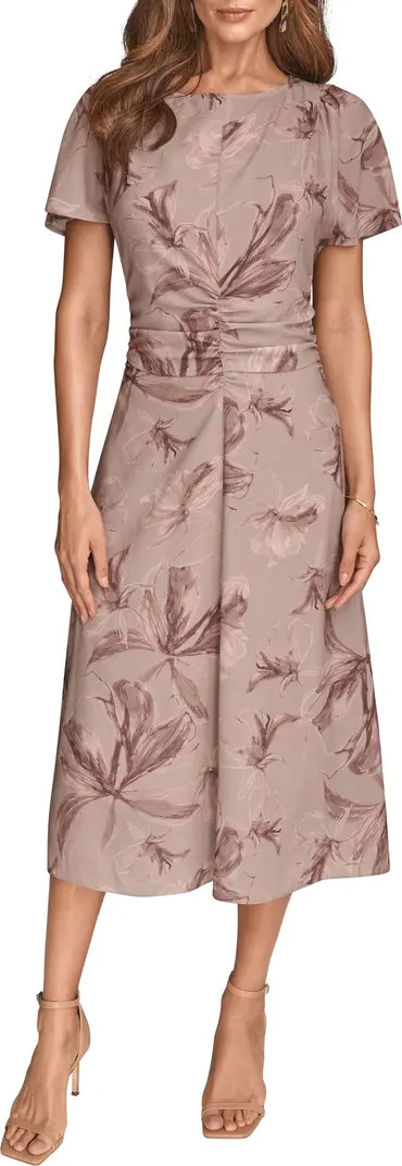Floral Print Midi Dress | Nordstrom
