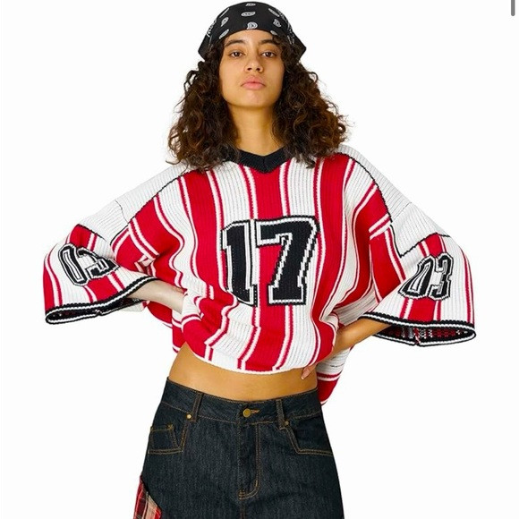 Aelfric Eden Baggy #17 Jersey Style Sweater | Poshmark